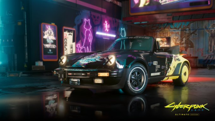 Cyberpunk 2077 - Johnny Porsche 911 Cabriolet version