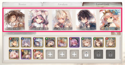 Level Link Highest Characters