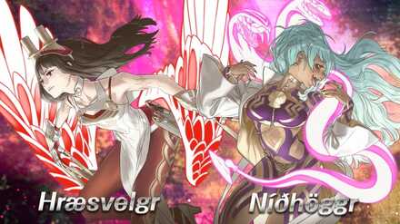 Hræsvolgr and Niðhöggr