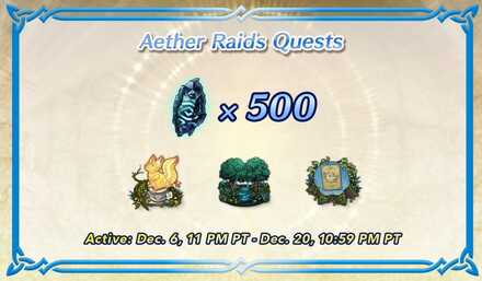 Aether Raids Quests