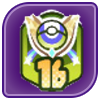 Pokemon UNITE - Ranked 16 Sticker Icon