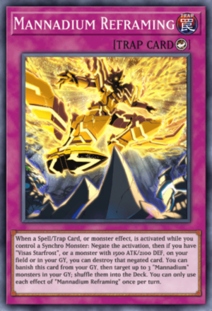 Mannadium Reframing