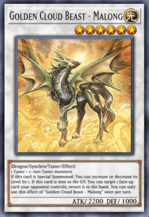 Golden Cloud Beast - Malong