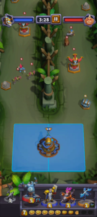 Warcraft Rumble Stomper Kreeg First Wave of Enemies