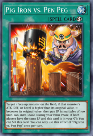 Pig Iron vs. Pen Peg