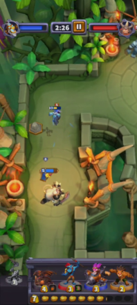 Warcraft Rumble Dire Maul Map 3 Employ the Lieutenants