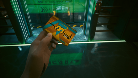 Cyberpunk 2077 - NCART City Pass