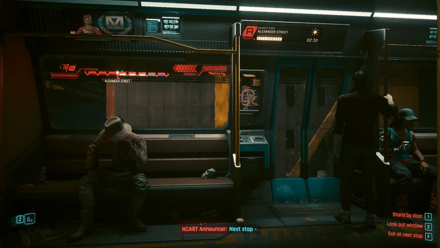 Cyberpunk 2077 - Inside the Metro