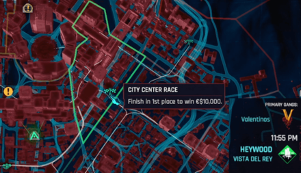 Cyberpunk 2077 - Vista Del Rey Heywood City Center Race