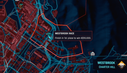 Cyberpunk 2077 - Charter Hill, Westbrook Race