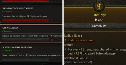 Diablo 4 - Glyph Level Nerfs