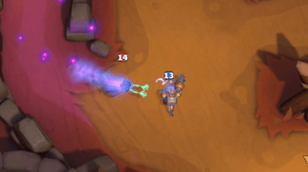 Warcraft Rumble - Banshee Taking Kobold