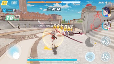 ZZZ - HI3 Honkai Impact 3rd Uses a Hack and Slash Stage Level System