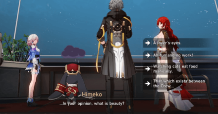 Honkai Star Rail - Tell Himeko What You Think Beauty Is