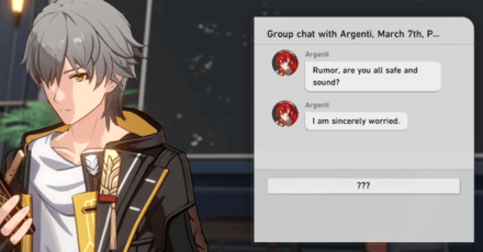 Honkai Star Rail - Respond to Argenti