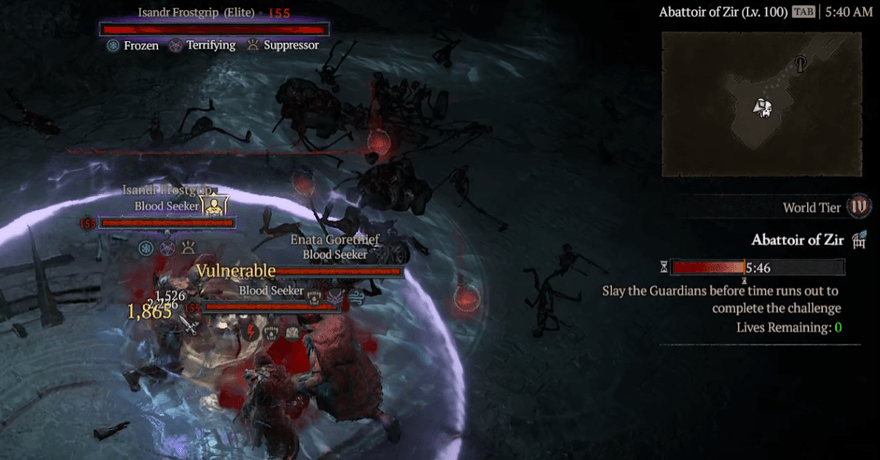 Diablo 4 - Defeat the Bloodseekers