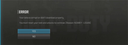 Modern Warfare 3 - Niamey - Logan Error