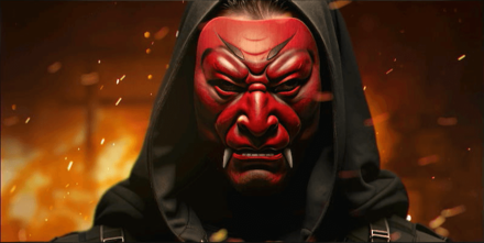 Demon Face Loading Screen