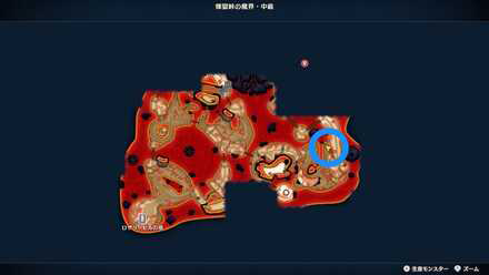 Chest at the East Along Lava Mini Medal Map