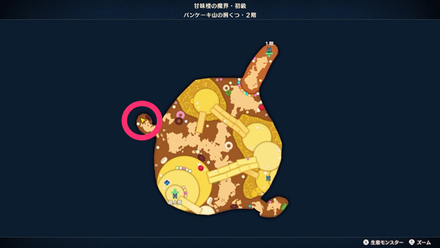 Small West Area on the 2F of Hotcake Heap Mini Medal Map