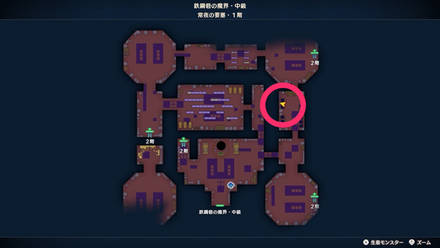 Pot at the East on the 1F of Fort Nox Mini Medal Map