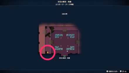 Southeast Corner of the Temple of Dumah Mini Medal Map