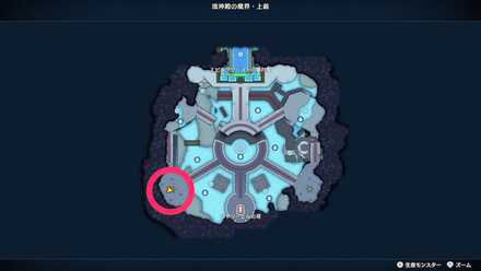 Pot Behind a Statue at the Southwest Mini Medal Map