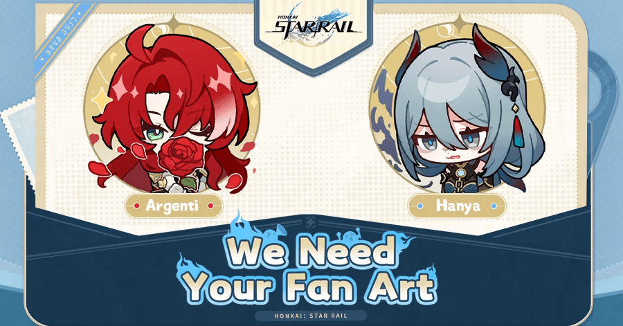 Honkai Star Rail - Argenti & Hanya Fan Art Contest Guide - We Need Your Fan Art