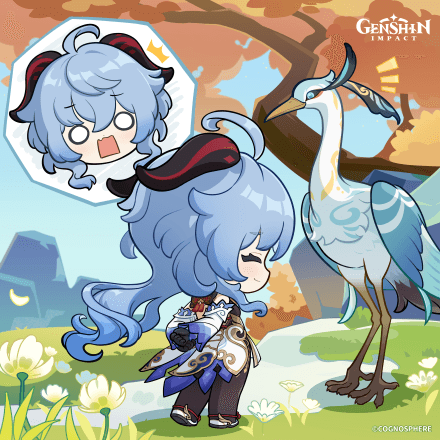 Genshin Impact - Ganyu Birthday Art 2023