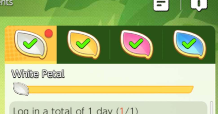 Pokemon UNITE - Complete a 4 Petal Color Collection