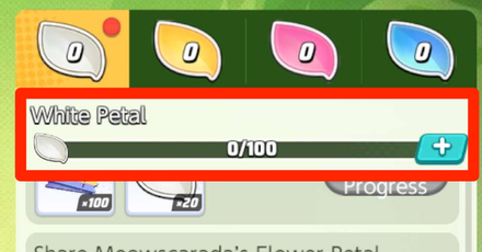 Pokemon UNITE - Get 100 Petals per Color
