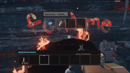 Modern Warfare 3 - Put Chunk of Flesh and Molotov into Dog House