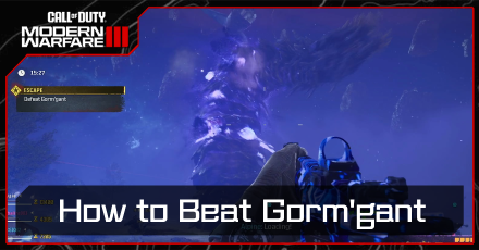 Modern Warfare 3 - How to Beat Gorm
