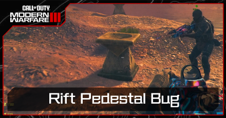 Modern Warfare 3 - Rift Pedestal Bug