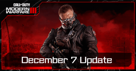 Modern Warfare 3 - Dec 7 Update Patch Notes
