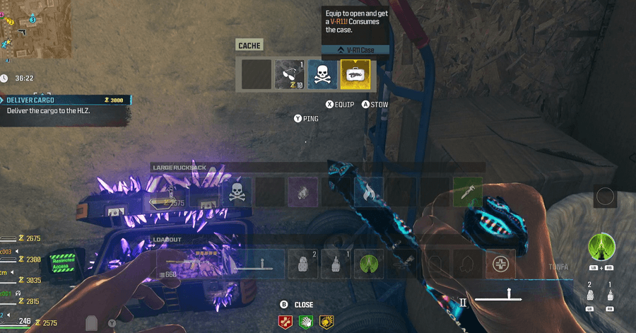 Modern Warfare 3 V-R11 weapon case