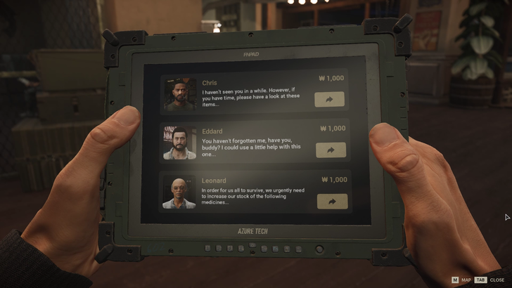 The Day Before Screen