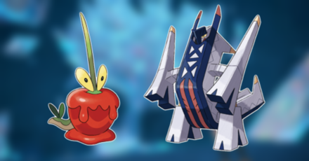Pokemon SV The Indigo Disk DLC - Dipplin and Archaludon