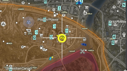 Modern Warfare 3 - Center of Popov Power Tower Map
