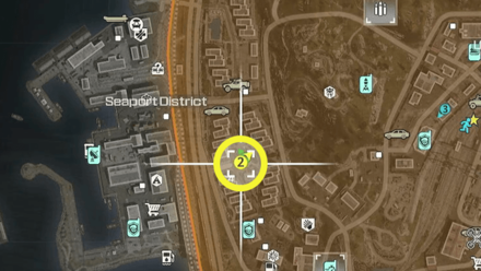 Modern Warfare 3 - Southeast of Seaport District Tower Map