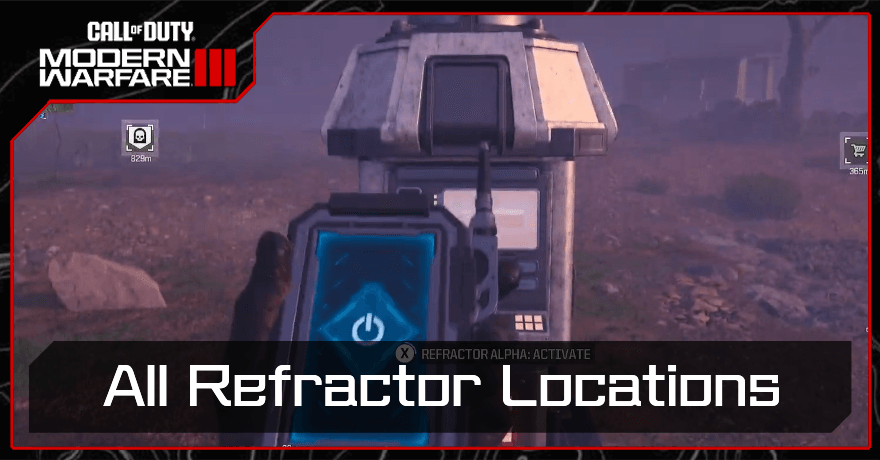 Modern Warfare 3 - All Refractor Locations