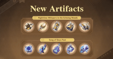 Genshin - New Artifact Sets in Version 4.3