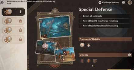 Genshin Impact - thousand pace minigame stages