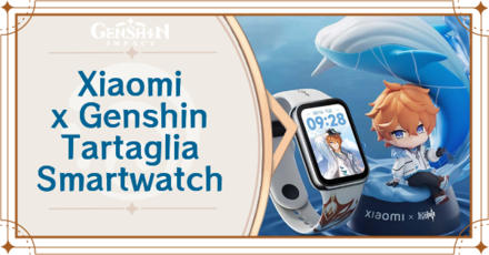 Genshin Impact - Xiaomi x Genshin Tartaglia Smartwatch