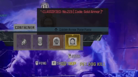 Modern Warfare 3 - Golden Plate Armor in Reward Rift