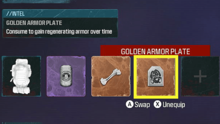 Modern Warfare 3 - Golden Armor Plate