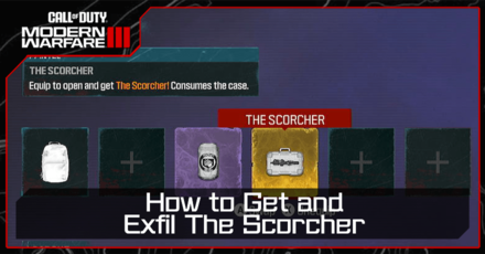 Modern Warfare 3 - How to Get and Exfil The Scorcher