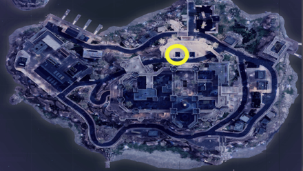 MW3 Zombies - Al Bagrah Officers Quarters Map Location