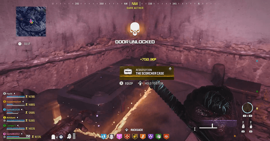 MW3 Zombies - Al Bagra Officers Quarters Scorcher Case Reward