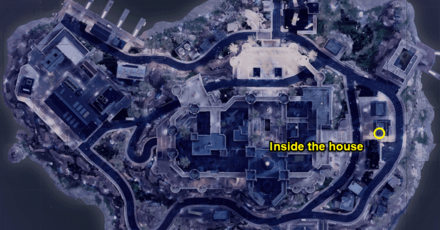 MW3 Zombies - Al Bagra Barrack Key Map Location